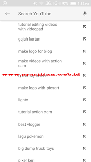 cara menghapus riwayat pencarian di youtube