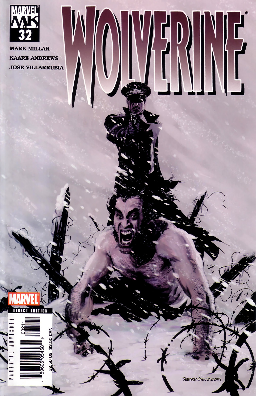 Read online Wolverine (2003) comic -  Issue #32 - 1