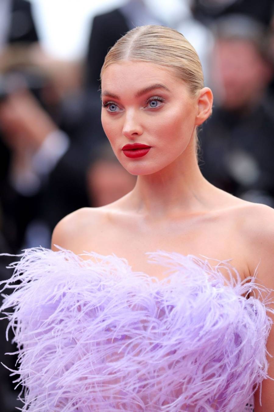 Swedish Model Elsa Hosk At Red Carpet Cannes Film Festival - Bollywood