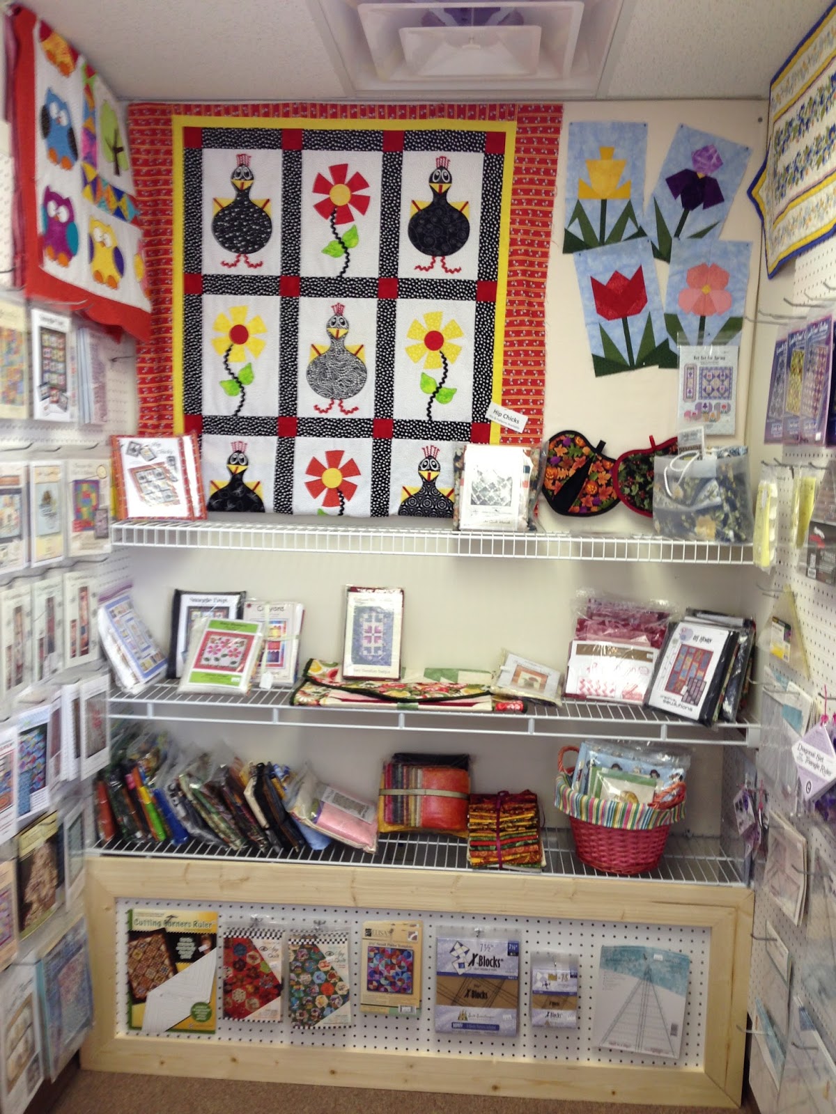 The Whole Quilt & Caboodle Projects and Indiana Shops (So far)