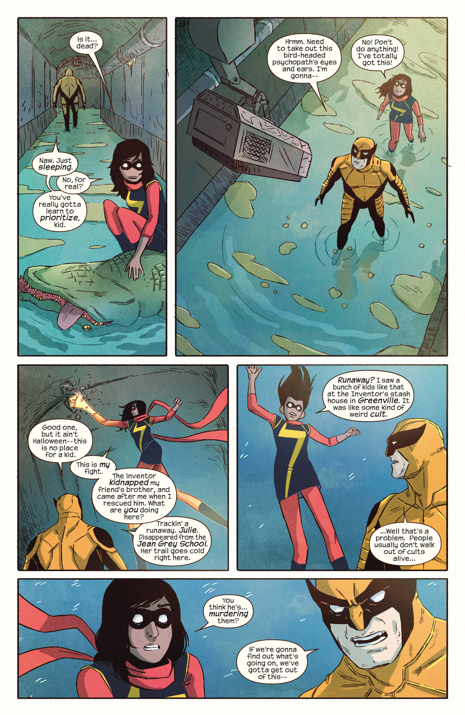 Read online Ms. Marvel (2014) comic -  Issue #6 - 17