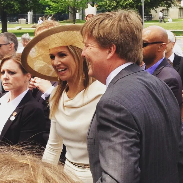 King Willem-Alexander and Queen Maxima of The Netherlands visited the Legislative Assembly of Ontario