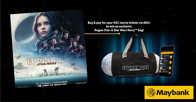 Maybank2u Free Star Wars Shoulder Bag