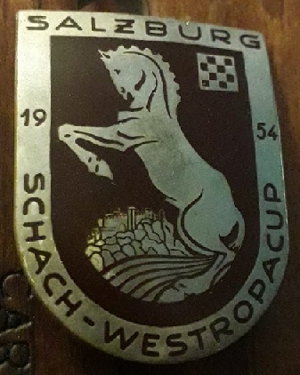 Emblema del Campeonato de Europa Occidental por equipos 1954