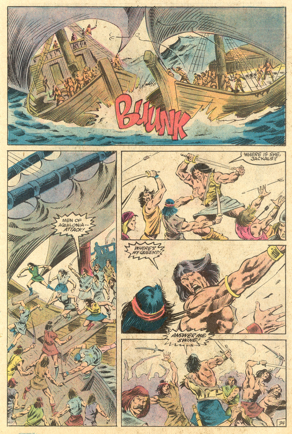 Read online King Conan comic -  Issue #19 - 35