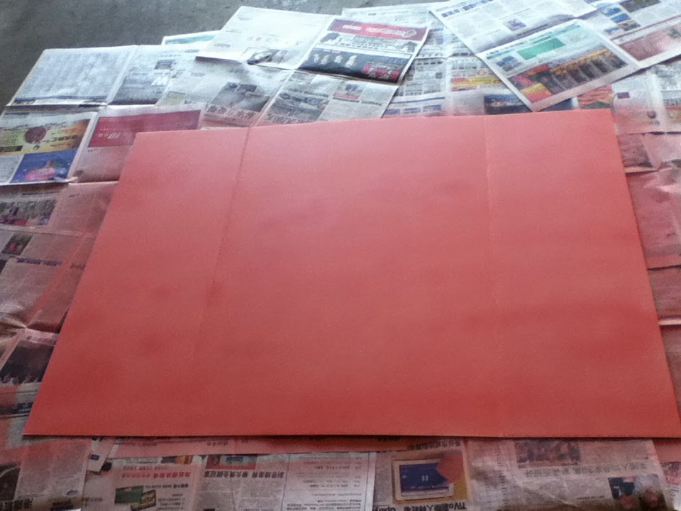 Katie's MYP Personal Project: Spray Painting My Poster Board