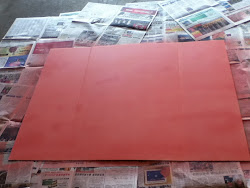 poster board painting spray project personal posterboard myp katie