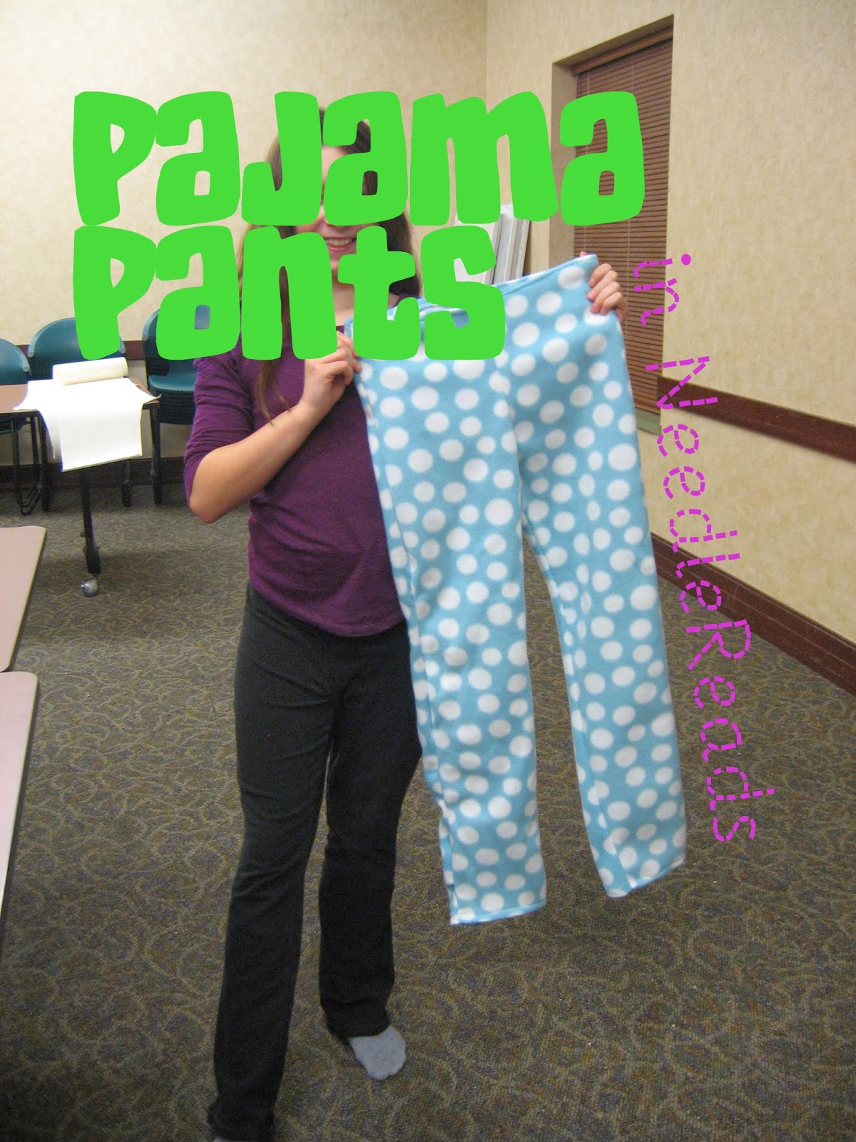 NeedleReads: Pajama Pants : library makers