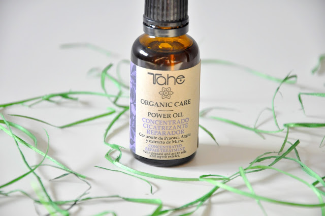 olejek do włosów tahe organic care power oil