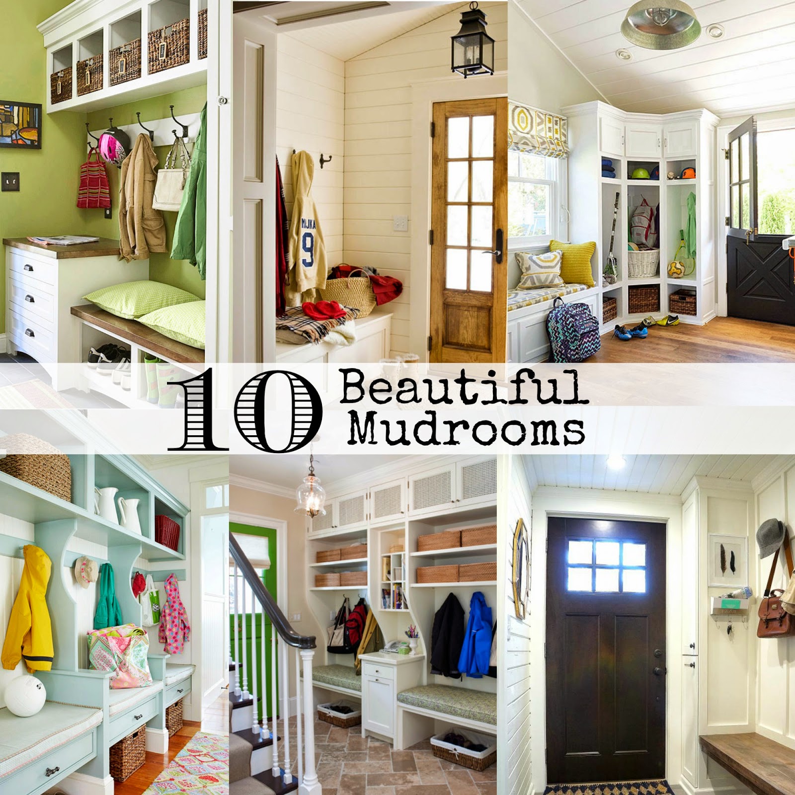 {Friday Favorites} 10 Beautiful Mudrooms Little House of Four