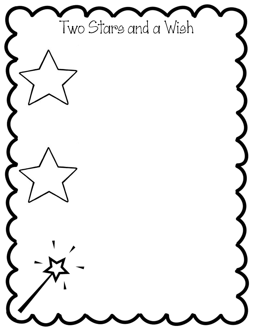 Learning Goals Achievement Levels And 2 Stars And A Wish Elementary AMC