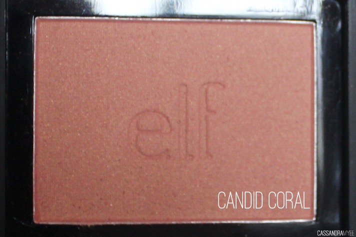 E.L.F. STUDIO // Blush Collection + Swatches - Candid Coral - cassandramyee