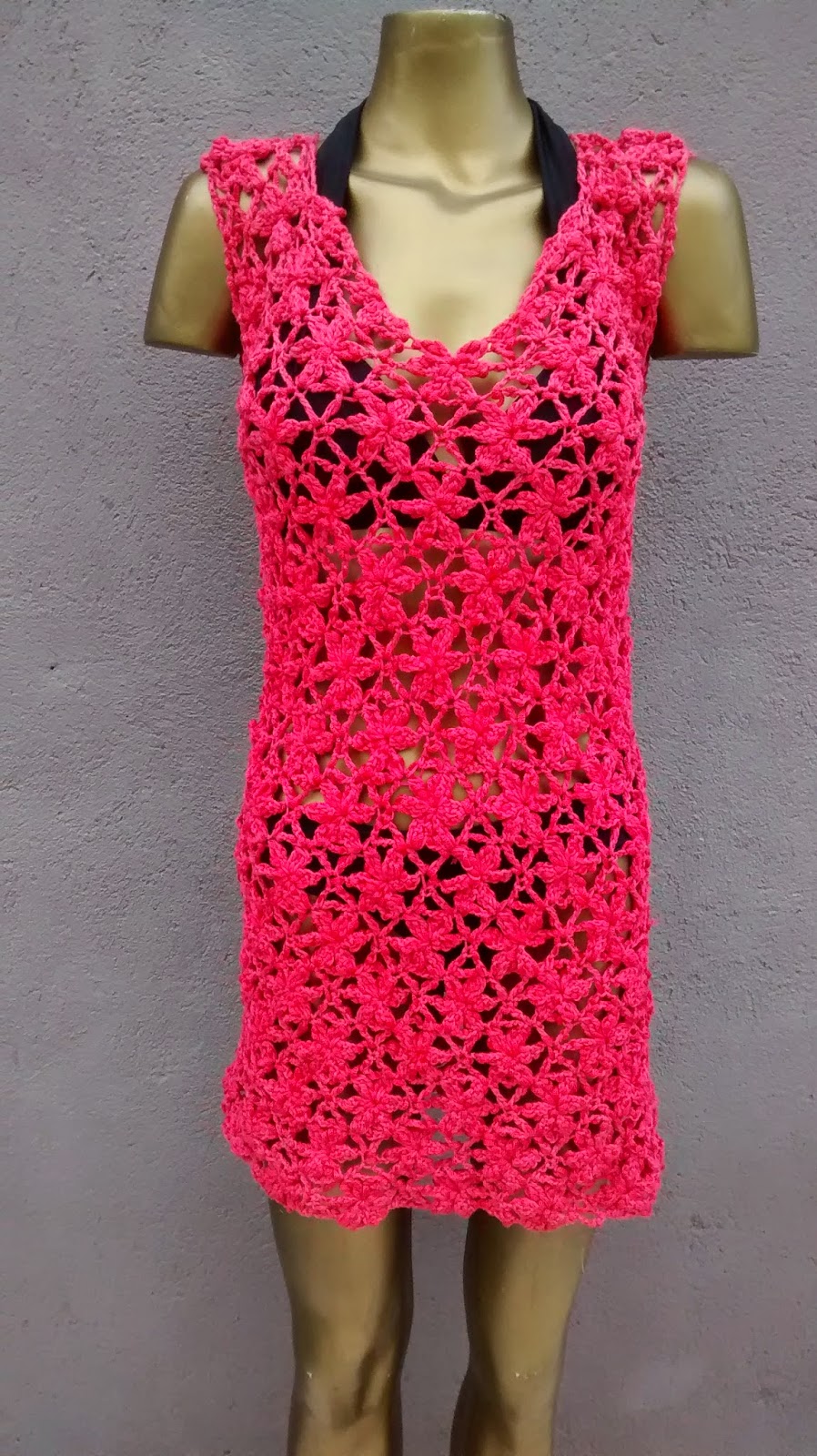 Paula Tejidos de Autor: Tutorial Vestido Playero (Crochet)