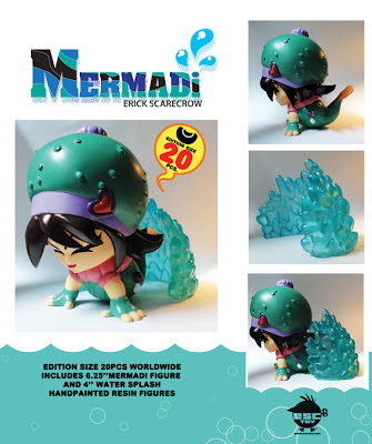 ESC Toy - Mermadi Resin Figure 2 Piece Set by Erick Scarecrow