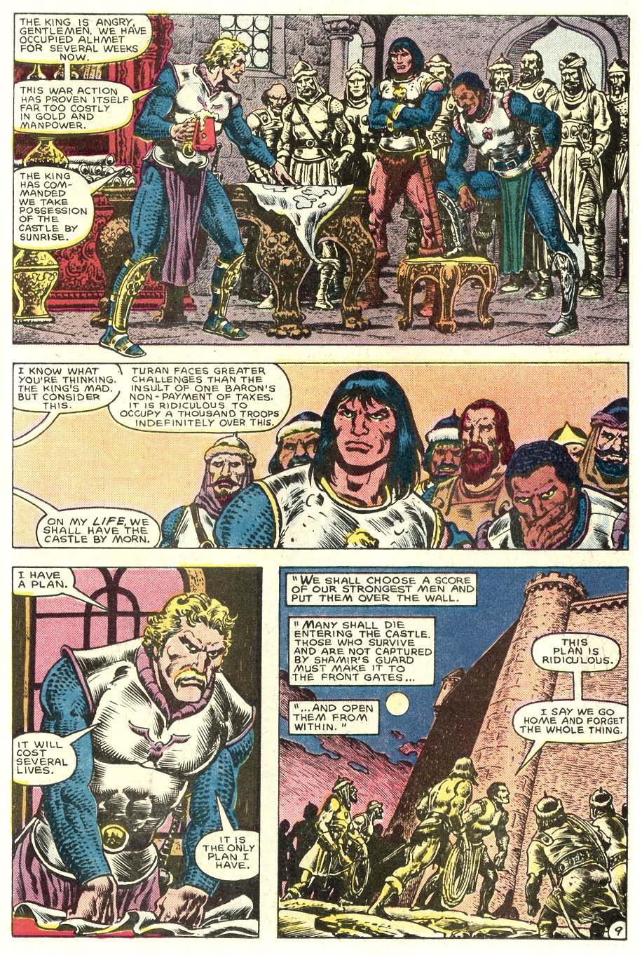 Read online Conan the Barbarian (1970) comic -  Issue # Annual 10 - 10