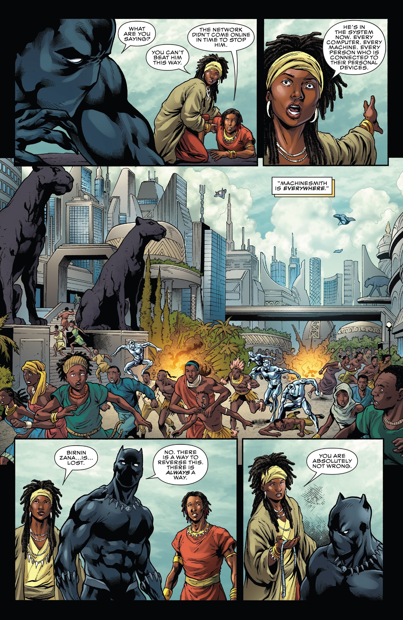 Read online Black Panther: Soul of a Machine comic -  Issue #2 - 8
