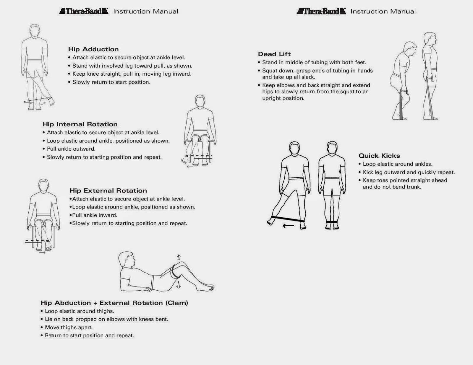 VIJAY PHYSIOTHERAPY THERABAND EXERCISES
