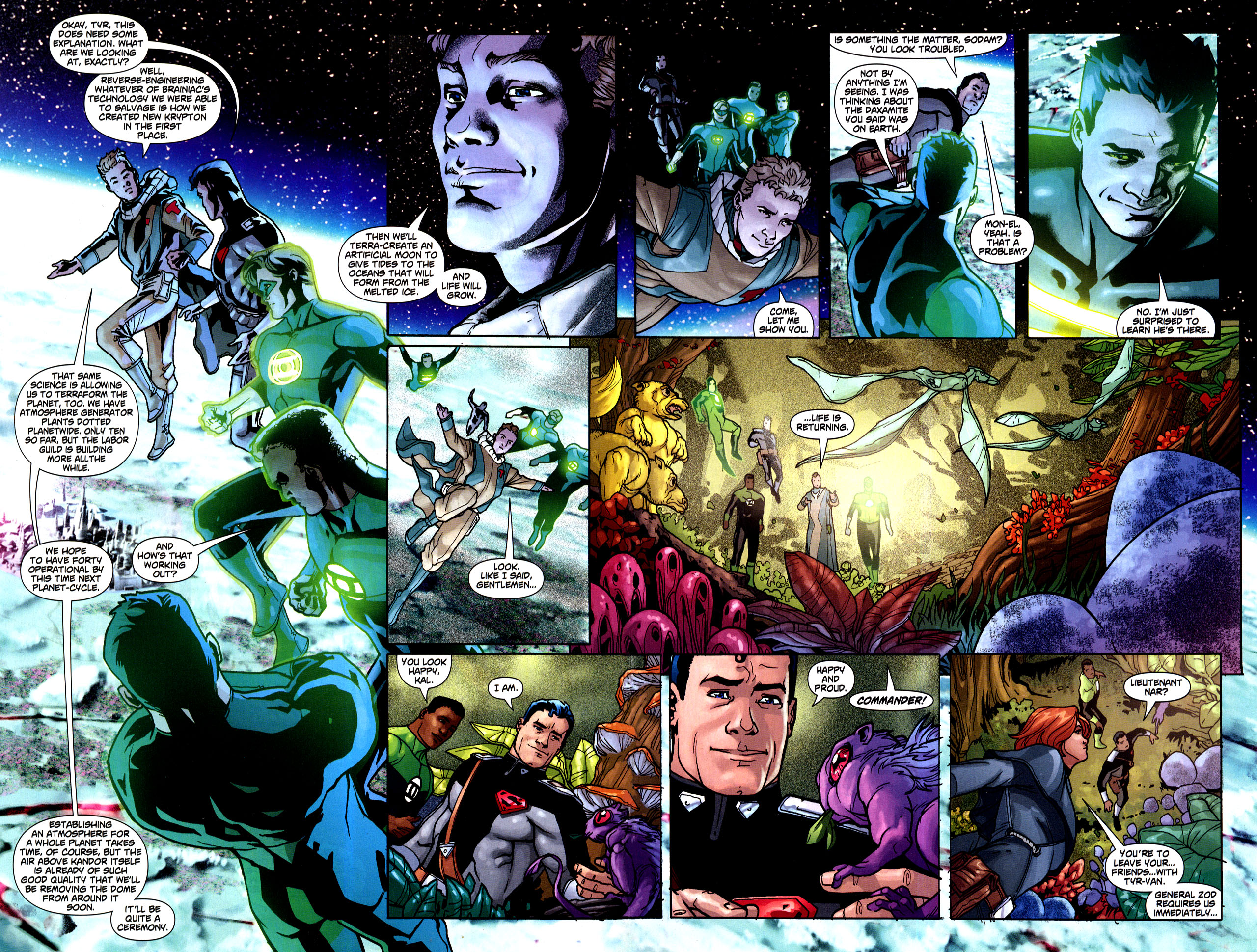 Read online Superman: World of New Krypton comic -  Issue #4 - 5