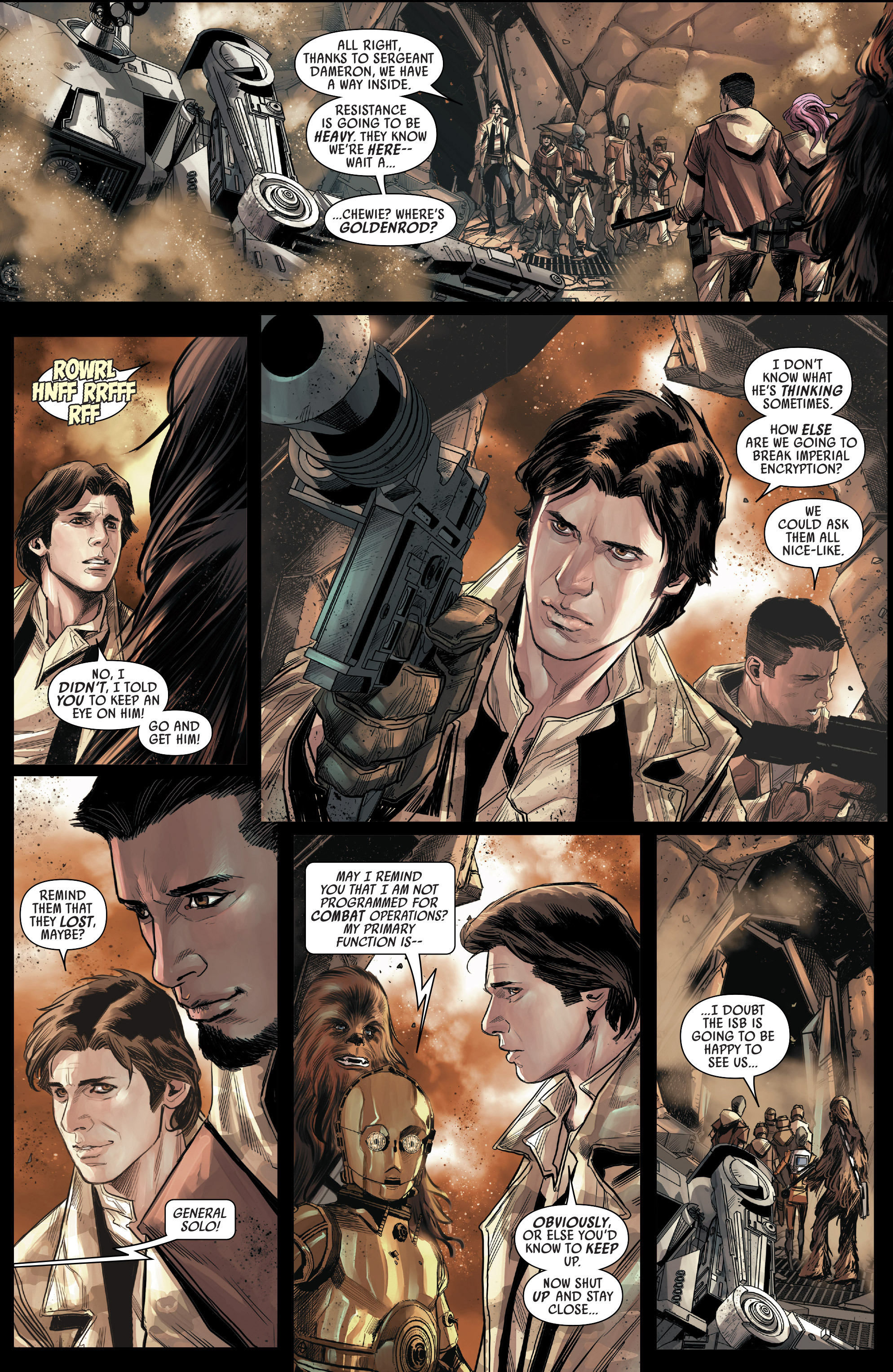Read online Journey to Star Wars: The Force Awakens - Shattered Empire comic -  Issue #3 - 7