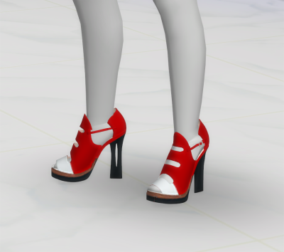 Sims 4 CC's - The Best: Fendi Booties by GreenApple18r
