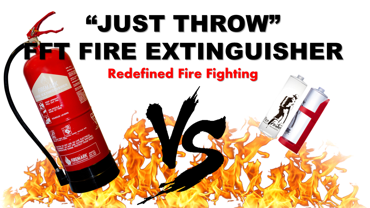 GregLeeRocks "Just Throw" Fire Extinguisher the Fire Fighting Breakthrough!