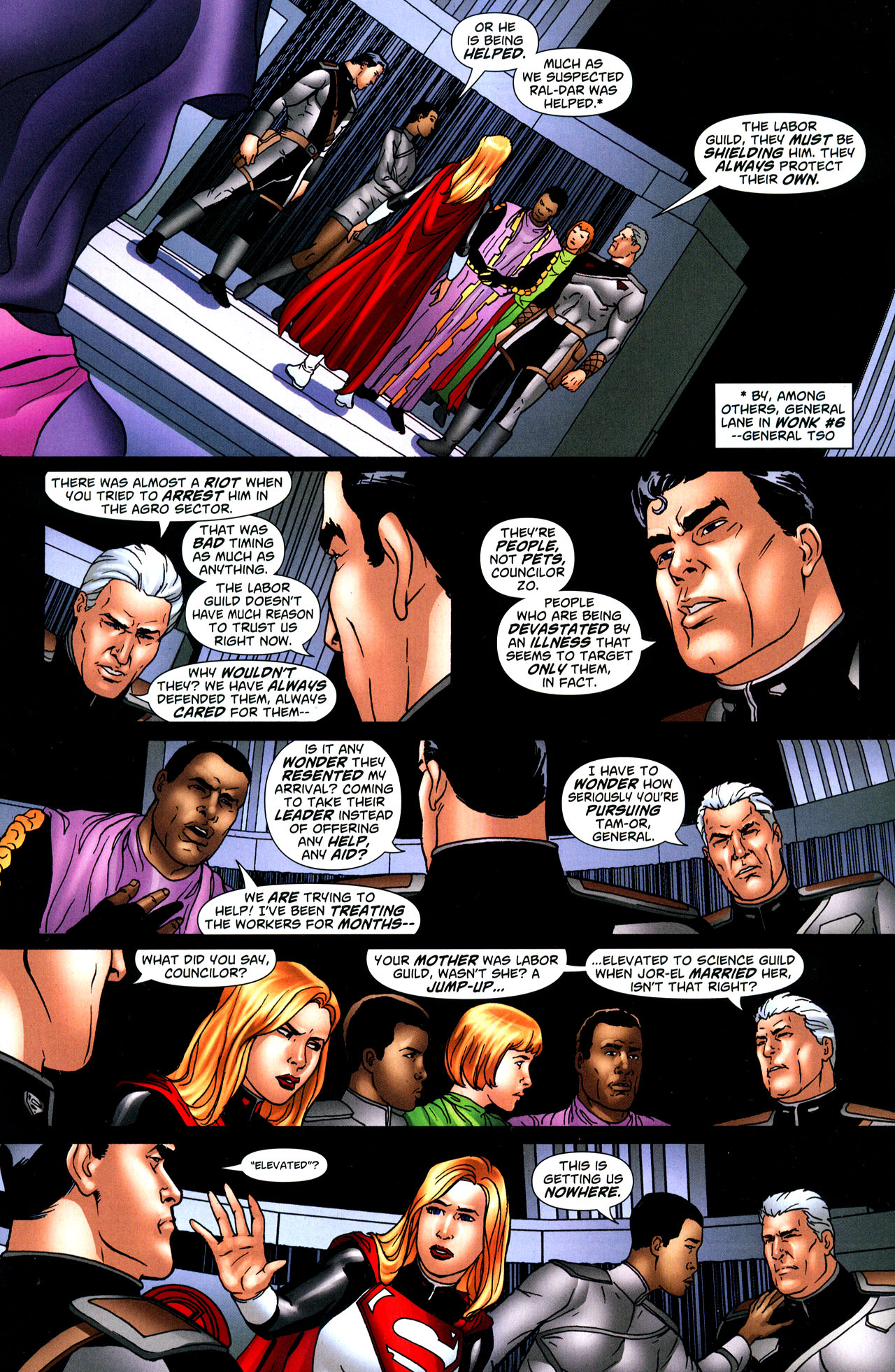 Read online Superman: World of New Krypton comic -  Issue #11 - 7