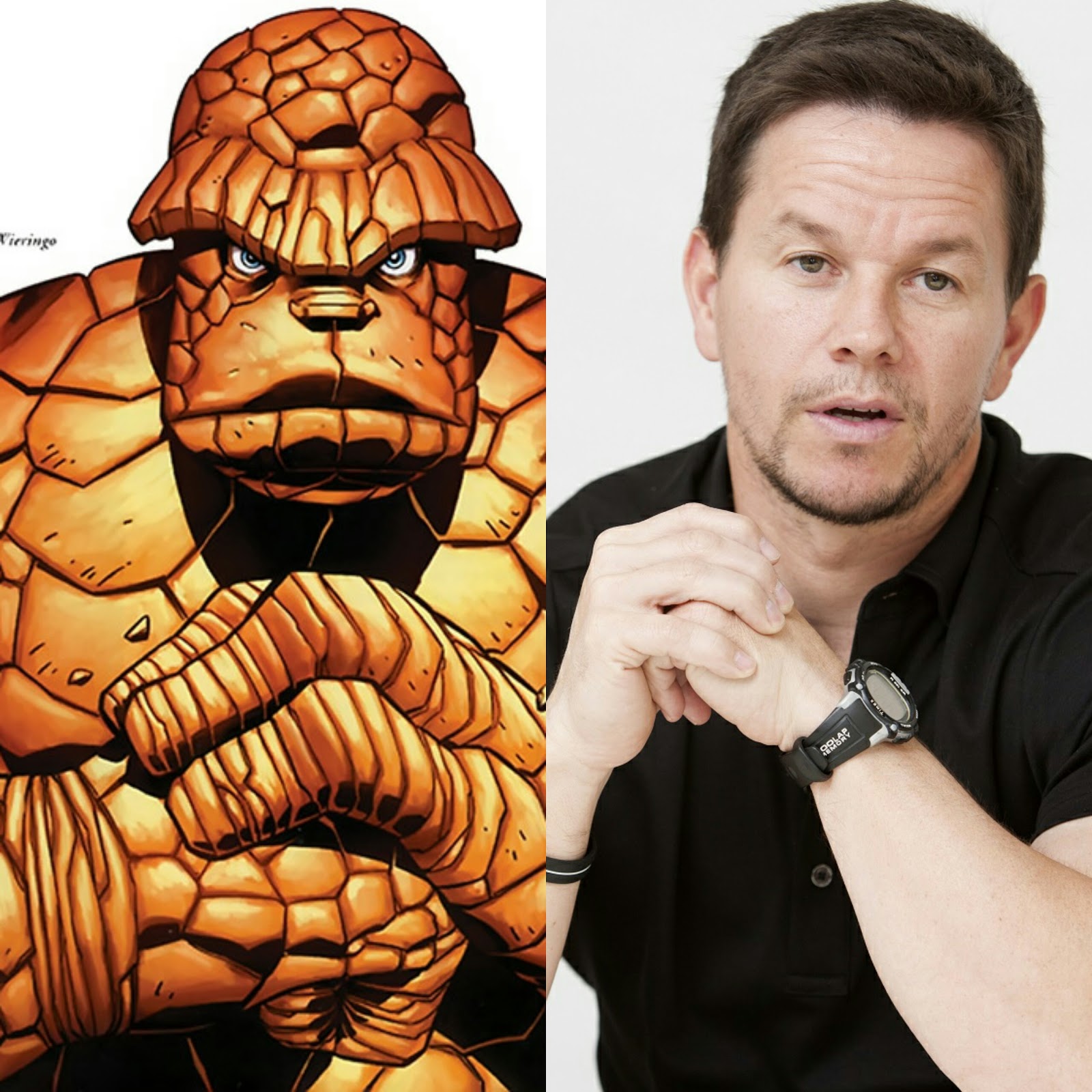 Ben Grimm (The Thing) :: Mark Wahlberg.