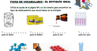 Les quichotteries de Delphine: El Botiquín Ideal