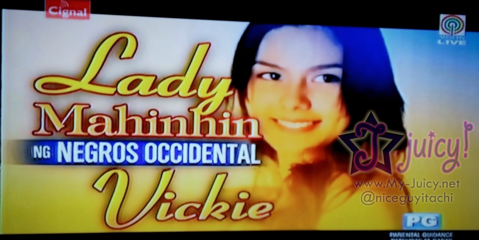 Vickie "Lady Mahinhin ng Negros Occidental" PBB All In Housemate