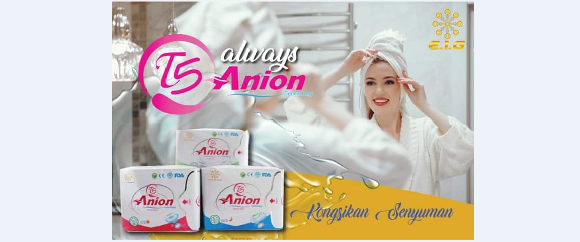 t5 anion magnetic sanitary pad