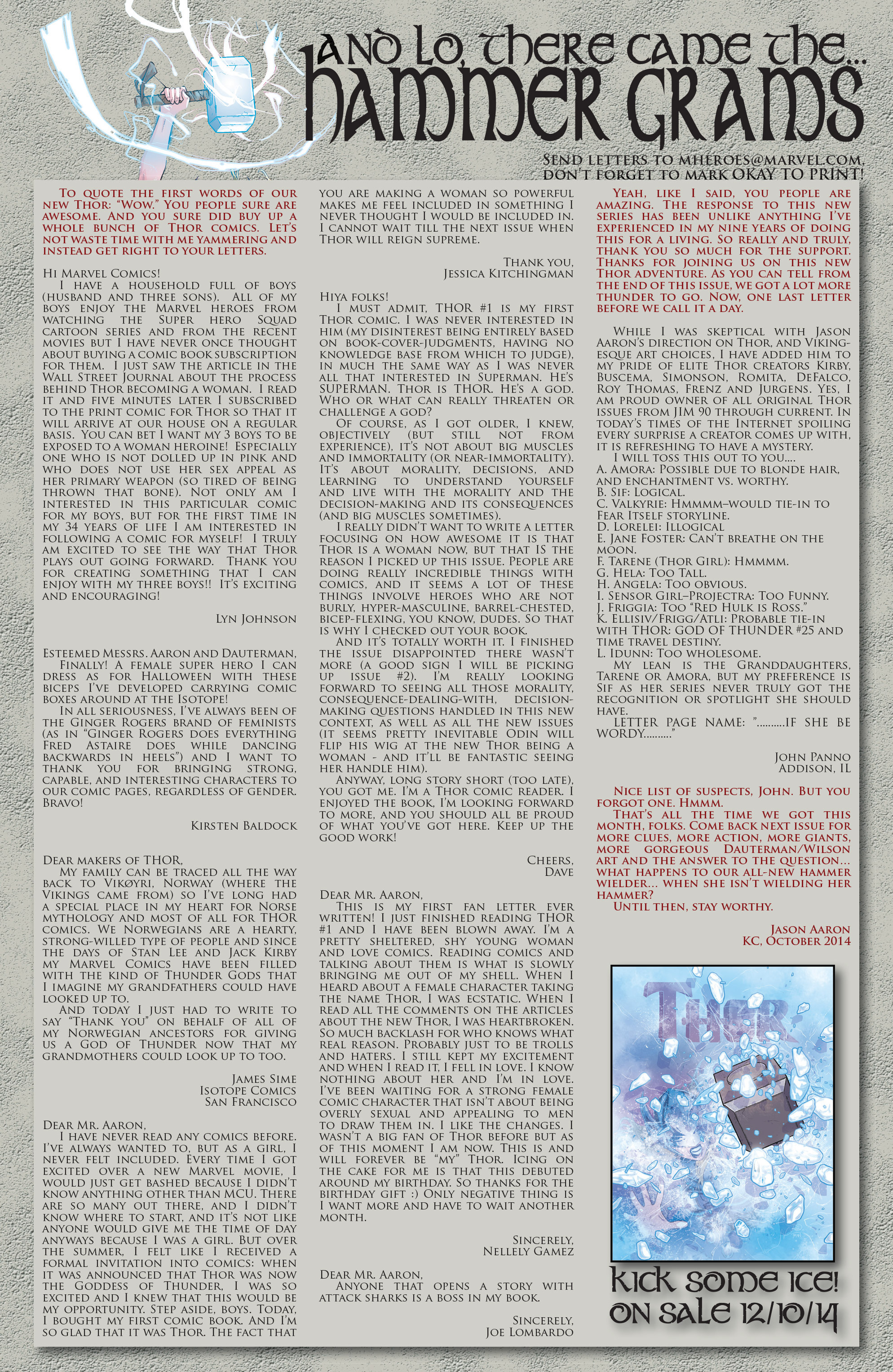 Read online Thor (2014) comic -  Issue #2 - 21