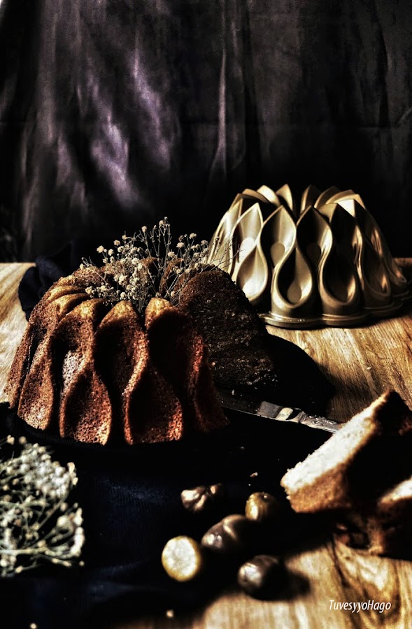Bundt Cake de Castañas - Chestnut Bundt Cake - TuvesyyoHago