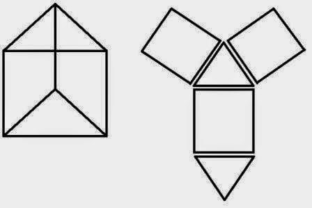 Kumpulan Gambar Jaring-Jaring Bangun Ruang Lengkap | yang muda berkreasi