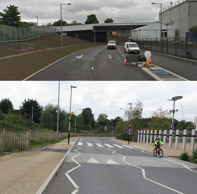 The Olympic Park in 2017, Part Five The Stadium, Marshgate Wharf and