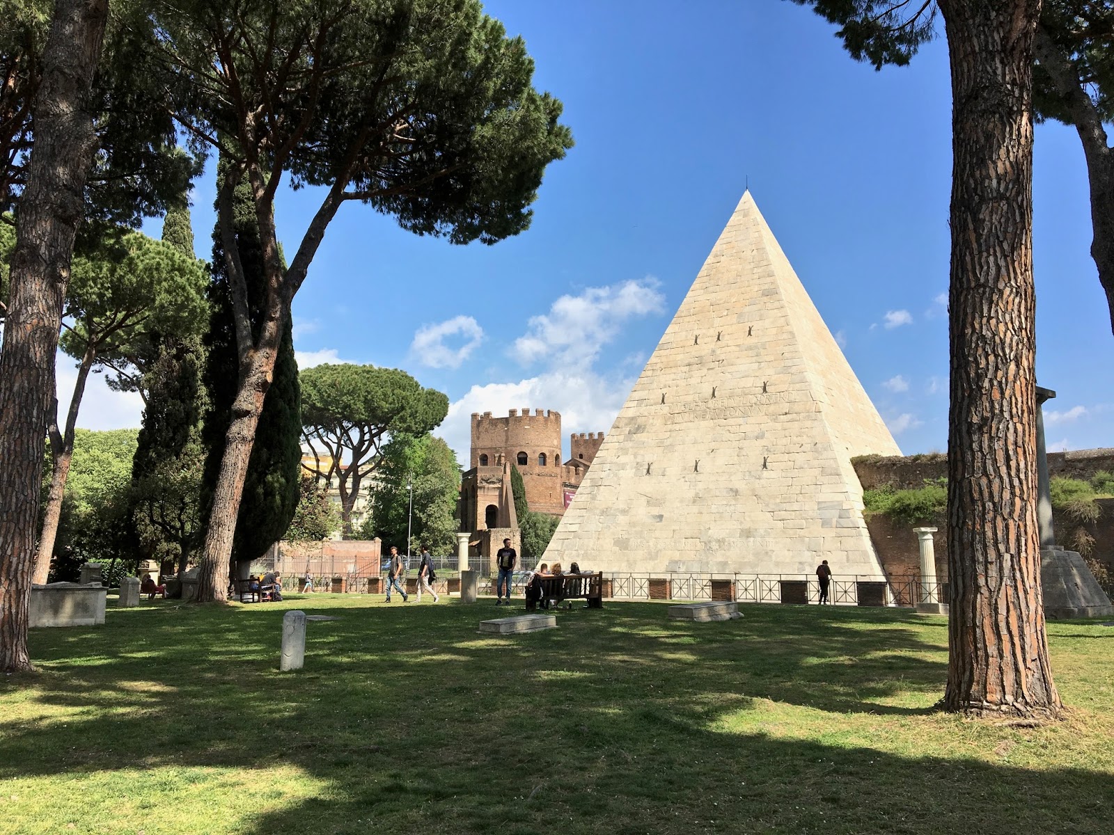 The Eastside View: Rome, 6: Three tombs