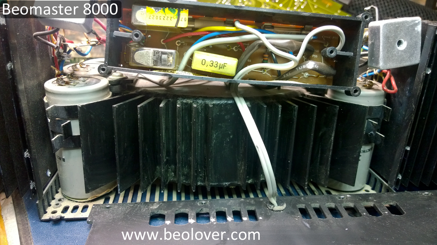 beolover Beomaster 8000 Reservoir Capacitor Replacement