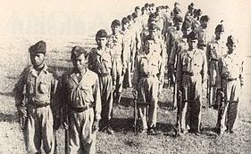 Pada tanggal 9 oktober 1945 di medan mendarat pasukan serikat yang diboncengi oleh