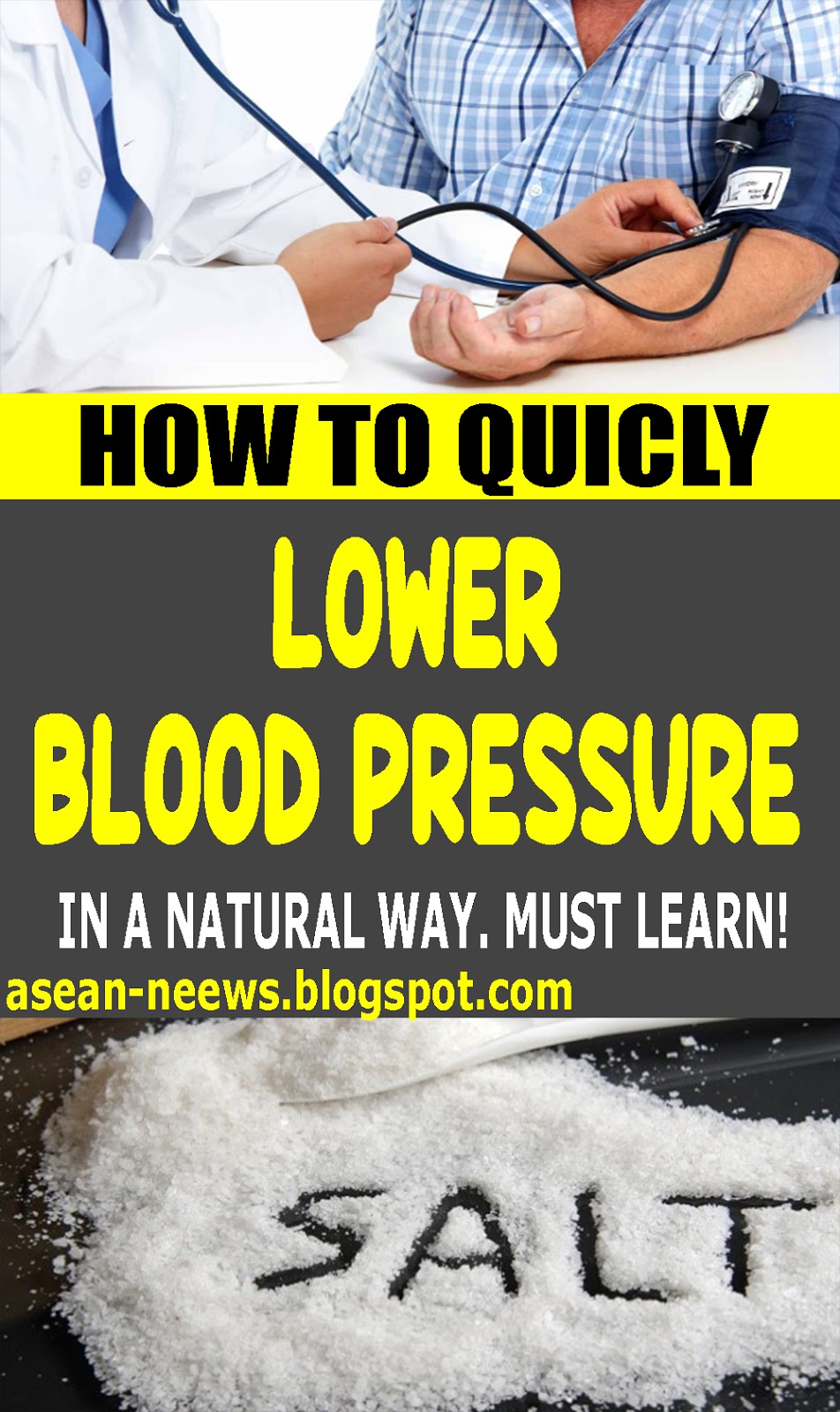 6 Natural Ways to Lower Your Blood Pressure HEALTH and WELLNESS