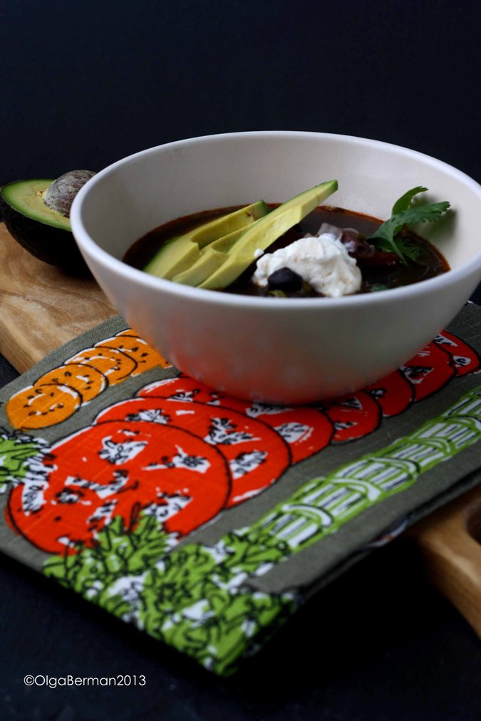 Mango & Tomato: Black Bean and Chicken Soup Recipe