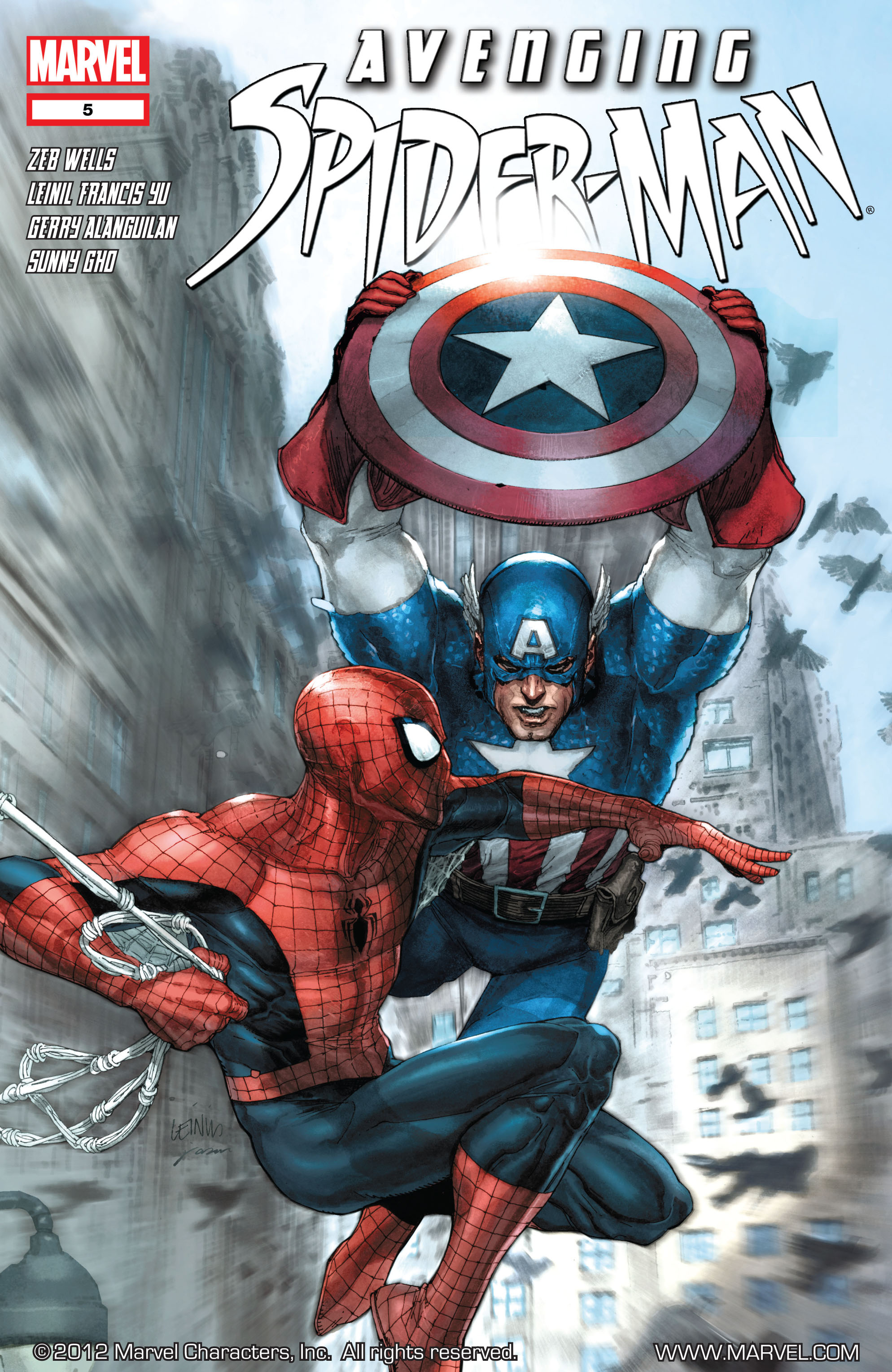 Read online Avenging Spider-Man comic -  Issue #5 - 1