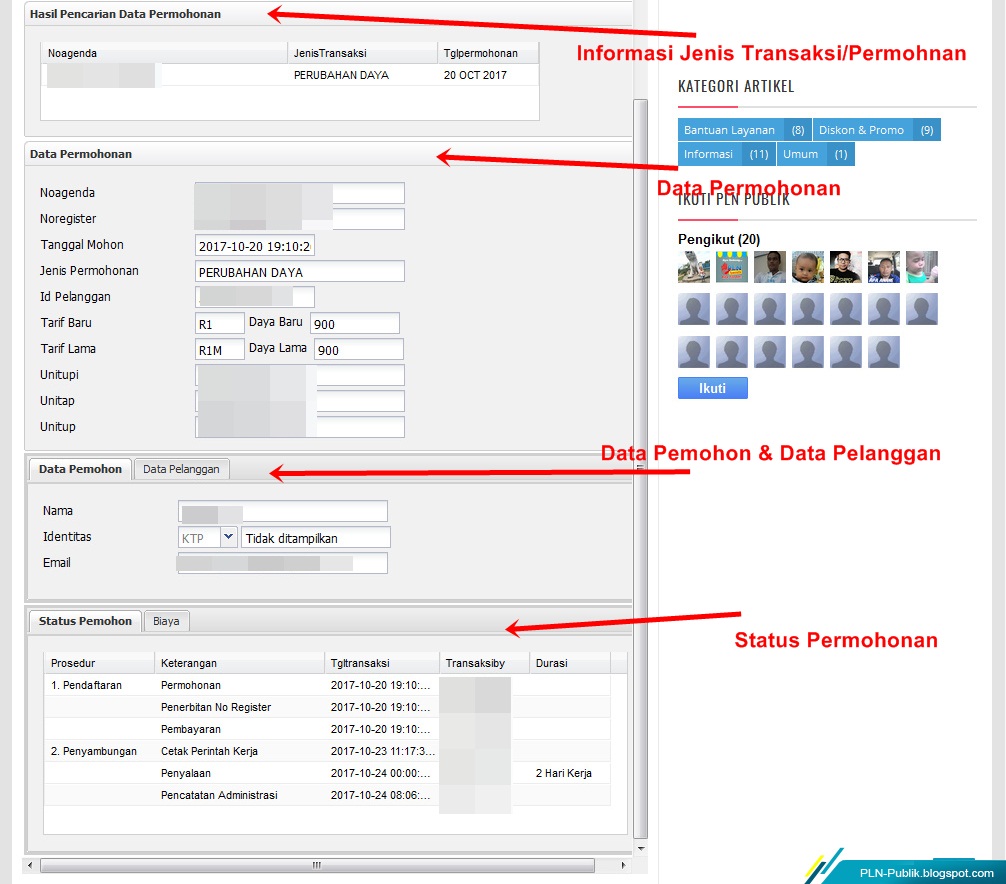 Cara Cek Status Permohonan PLN Publik