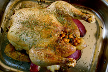 Roasted Garlic Chicken with Chickpeas