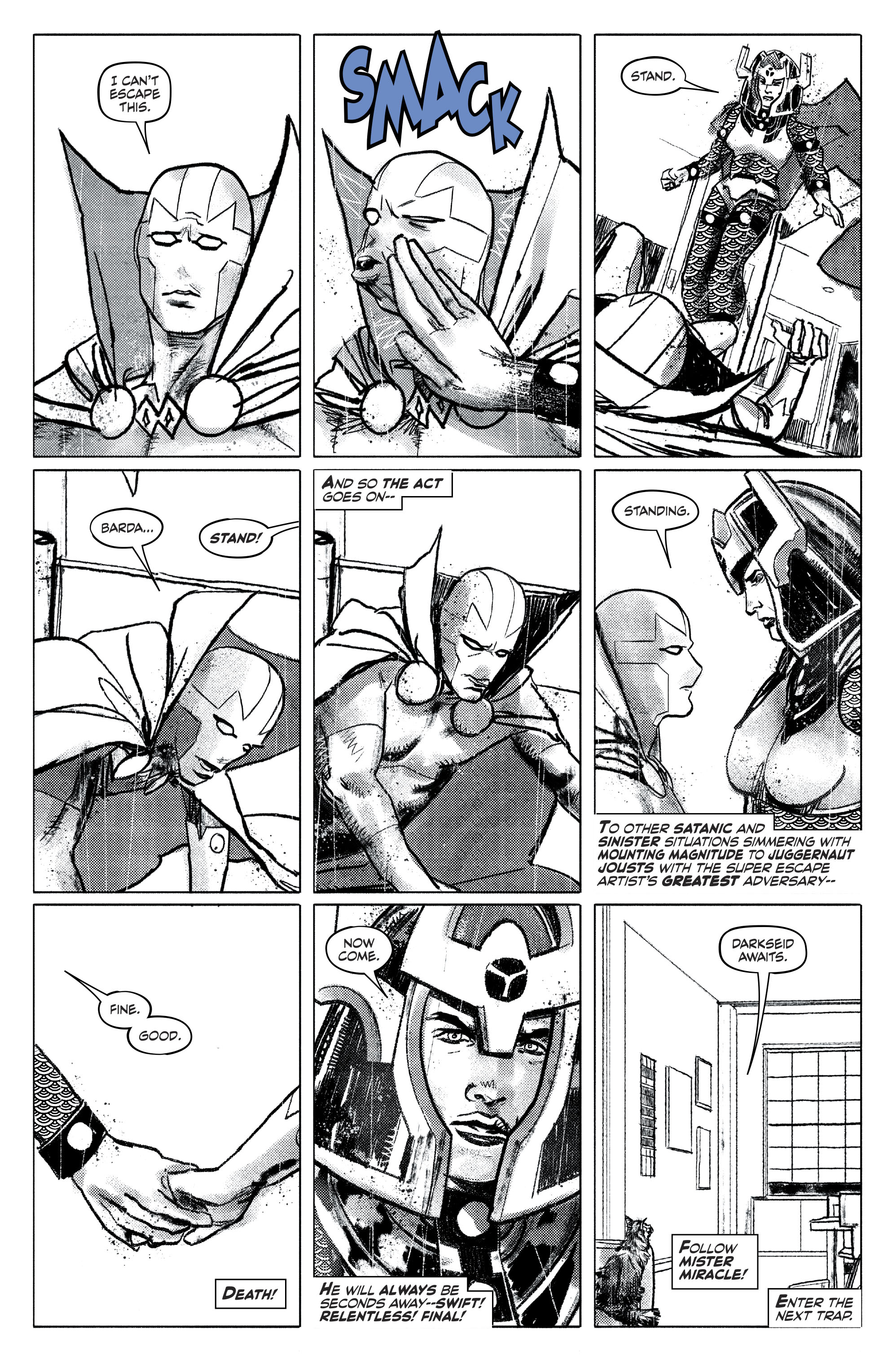 Read online Mister Miracle (2017) comic -  Issue #1 Director's Cut - 31