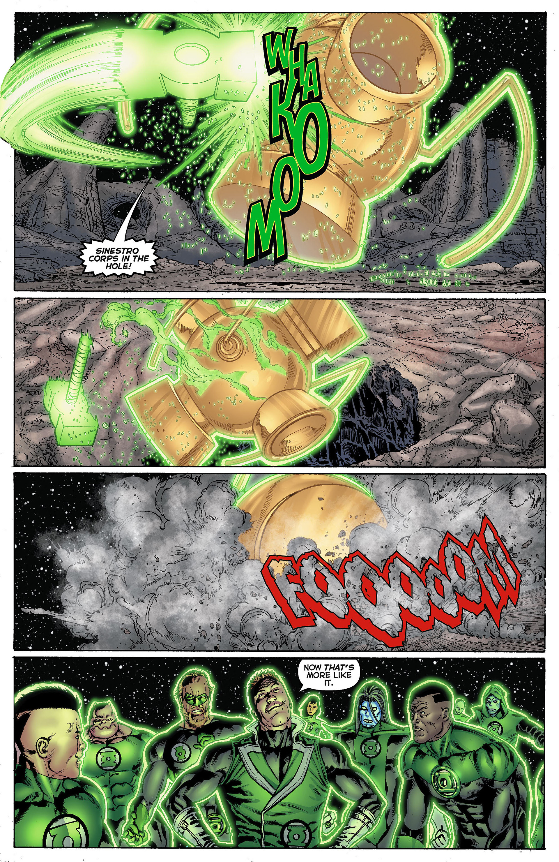 Read online Green Lantern Corps (2011) comic -  Issue #8 - 9