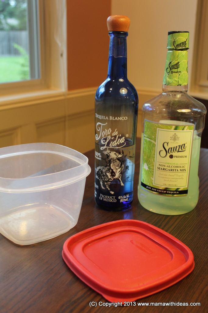 A mama with ideas... Frozen Margaritas WITHOUT a blender!!!