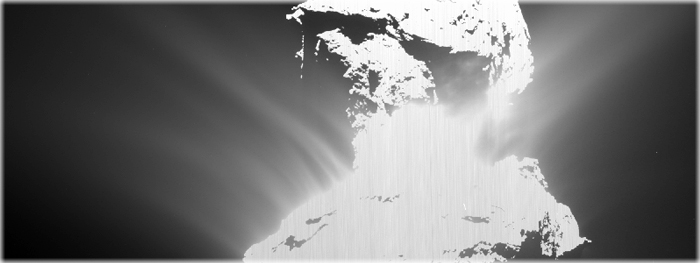 sonda Rosetta registra outburst do cometa 67P-C-G