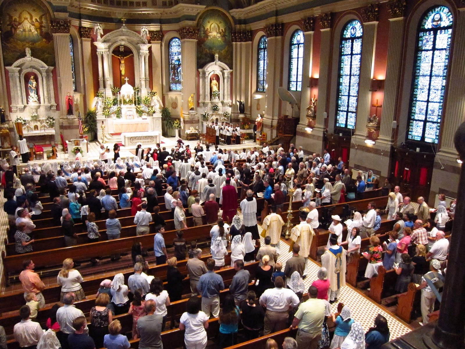 New Liturgical Movement Assumption Mass, New Jersey