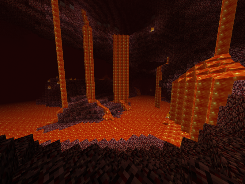Адская крепость в майнкрафте Адская крепость в майнкрафте