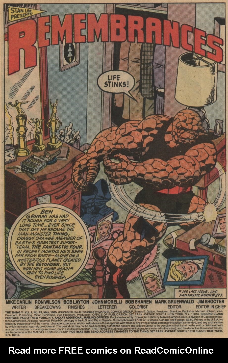 Read online The Thing comic -  Issue #23 - 2