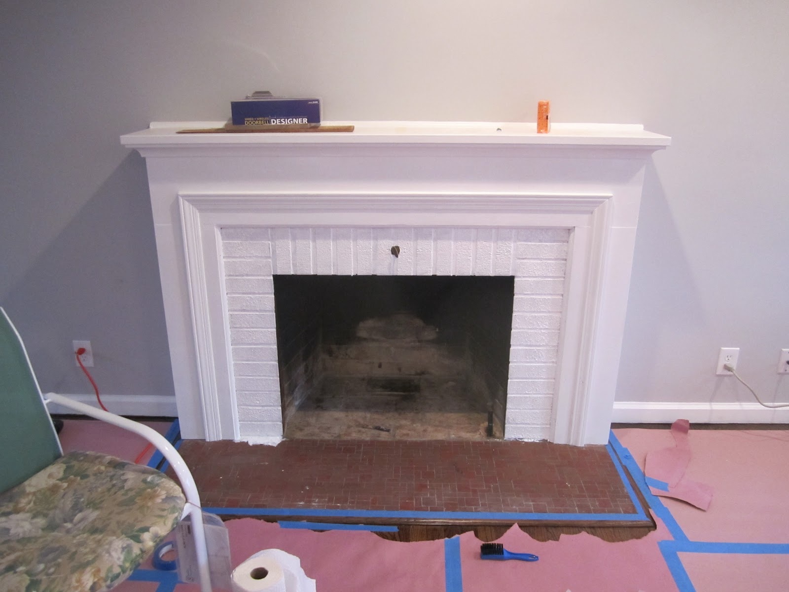 Replace Fireplace Hearth Ideas Retro Ranch Reno Operation Hearth Re Tile The Inspiration Replacing
